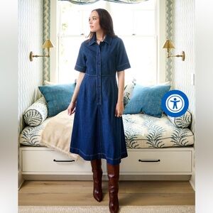 Maxwell & Geraldine Amelia Denim Dress